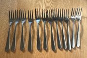 12 Pastry Forks