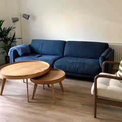Large 3-Seater Sofa in Excellent Condition, Navy