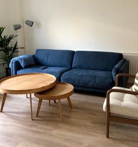 Large 3-Seater Sofa in Excellent Condition, Navy
