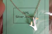 Modern Tree Of Life Pendant Sterling Silver 925 , New Start , Positive Energy