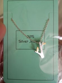 Modern Tree Of Life Pendant Sterling Silver 925 , New Start , Positive Energy