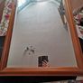 Living room mirror. Low price!   Over one meter tall and 73 cm wide. Custom-made mirror. Image 3