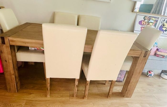 Dining Table and 8 chairs