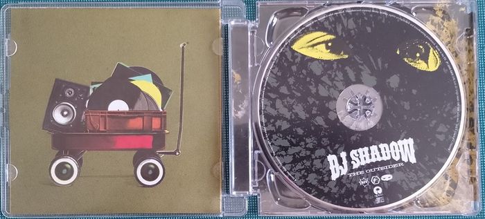 DJ Shadow - The Outsider CD (2006) UK Special Edition Super Jewel Box Trip Hop Breaks EX+