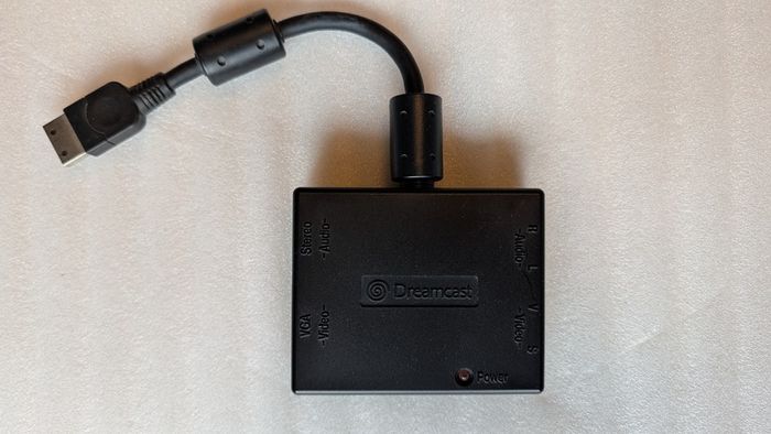 Sega Dreamcast VGA Box HKT-8100 Official Adapter Cable