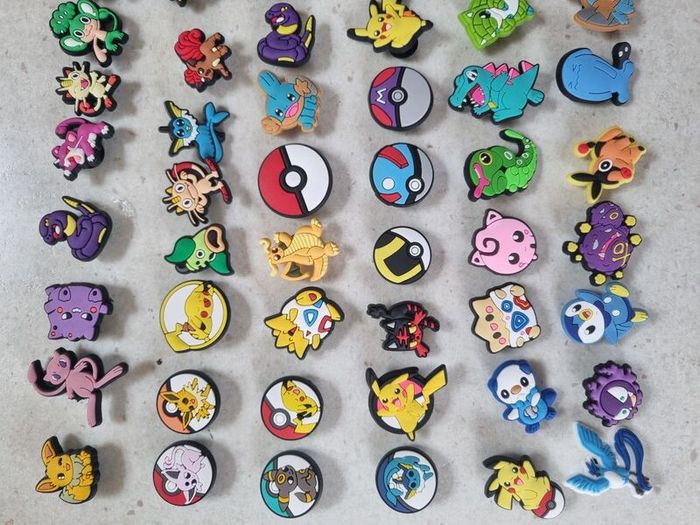 Pokemon Shoe Charms
