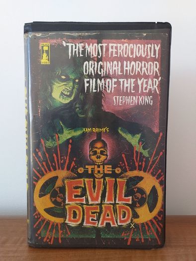 The Evil Dead Pre Cert x 1981 Palace Video (Super Ultra Rare On Palace Release) Discount Just Been Added.