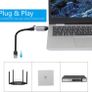 USB-C Compact External Gigabit (1000Mbps) Ethernet/Network Card Adapter Gold-Plated/Aluminum-Alloy Adapter (Brand New/Warranty) Image 6