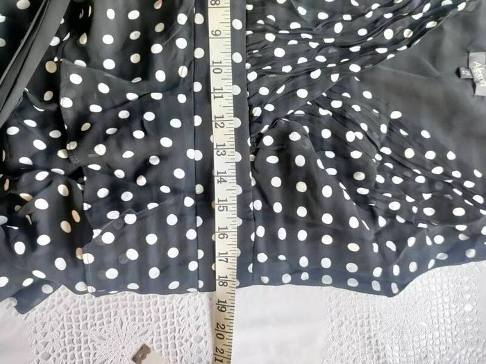 Black and White polkadot dress size 16 - 18 Postage included