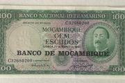 Mozambique 100 Escudos 1961 Banknote