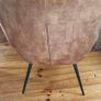 Pair of Great Condition EZ Living "Monet" Gold Velvet Chairs Image 4