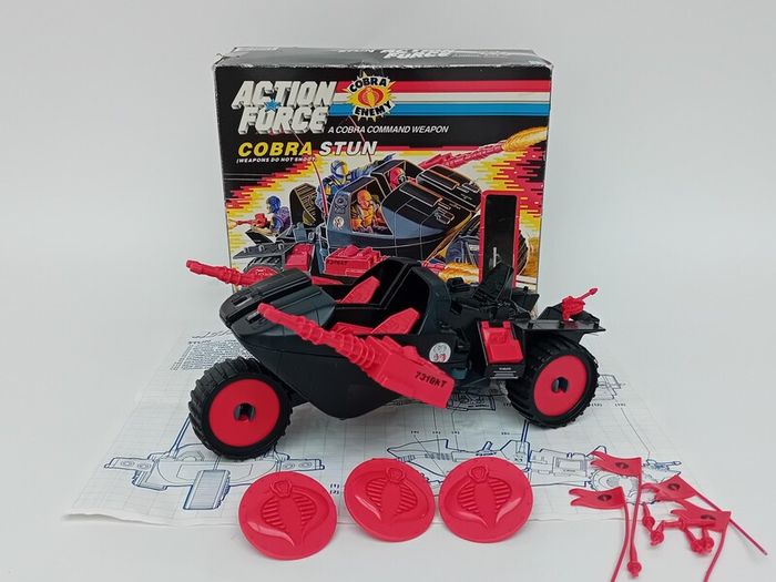 Hasbro Action Force Cobra S.T.U.N. Vehicle Boxed