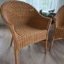 Two Armchairs Rattan Wicker Image 3