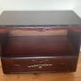 Solid Rossmore Mahogany TV Unit | Compact Storage Cabinet on Wheels Image 3