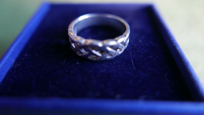Sterling Silver 925 Celtic Knot Ring size L