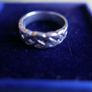 Sterling Silver 925 Celtic Knot Ring size L Image 8