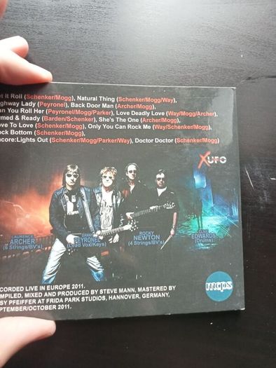 XUFO - The Live Files CD