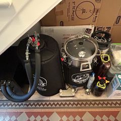 Complete Homebrewing Setup: BrewZilla, FermZilla, Glycol Chiller, Kegs