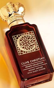 C for men woody  leather with Oudh intence Clive Christian 50 ml + free gift+ free tracked shipping tester