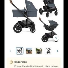 Joie travel pram set