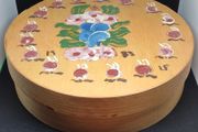 Vintage Swedish Handmade Pine Box