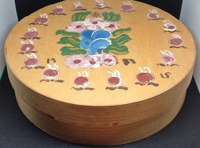 Vintage Swedish Handmade Pine Box