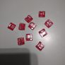 NEW 10 x Cable Clips Self-Adhesive Cord Management Wire Management Holder Clips Clamp Image 2