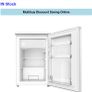 New display model 55cm undercounter fridge with 4 star icebox Image 3