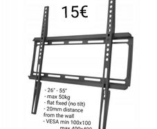 TV Wall Mount Bracket Flat Fixed 26-55"