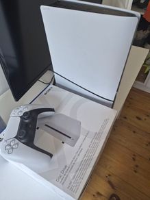 PS5 with new disc attachment