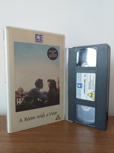 A Room With A View Video Cassette Tape 1986 Large Clamshell Box