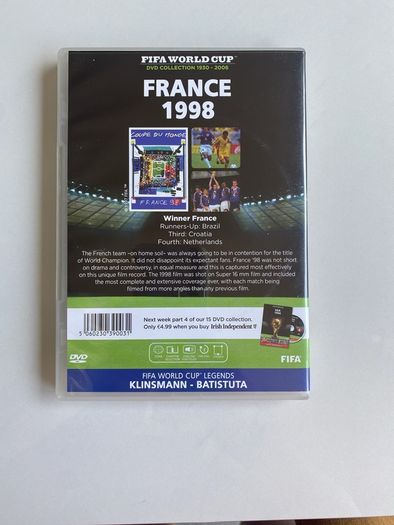 FIFA World Cup Collection DVD - 1998 France