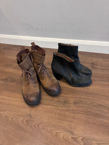 Clarks leather boots