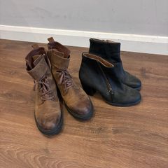 Clarks leather boots
