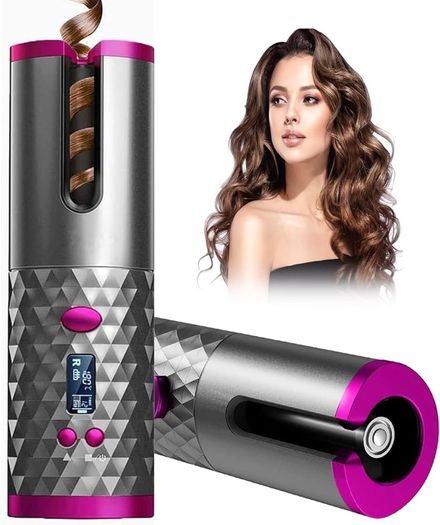 NEW SALE | Hair Curler,Rotating Curling Tongs, Curling Iron, Cordless
