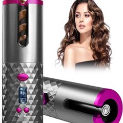 NEW SALE | Hair Curler,Rotating Curling Tongs, Curling Iron, Cordless