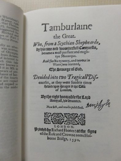 The works of Christopher Marlowe. Tucker Brooke.