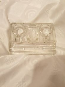 Vintage Double Ink Well