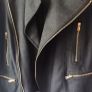 Lauren Ralph Lauren 100% Linen Moto jacket/ blazer US 8 / UK 12 Image 2