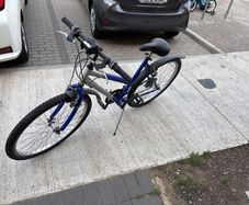 26" Mountain Bike - Blue/Silver - Working Gears & Brakes