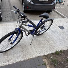 26" Mountain Bike - Blue/Silver - Working Gears & Brakes