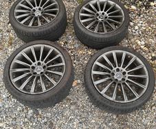 19" Alloys 5x112 & Tyres Staggered Set