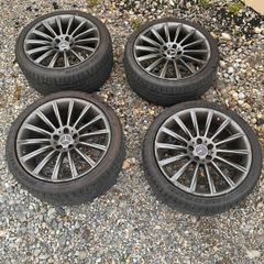 19" Alloys 5x112 & Tyres Staggered Set