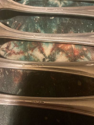 1800s Italian silver forks free postage