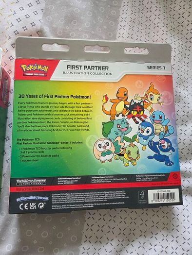 Pokemon First partner illustration collection