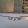 Flowers and diamonds Necklace Image 3