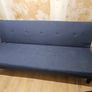 Blue Double Sofa Bed Image 4