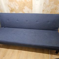 Blue Double Sofa Bed