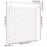 Roller Shutter Aluminium 100x130 cm Anthracite Image 7