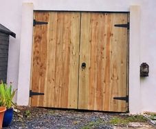 Wooden Shed Doors
